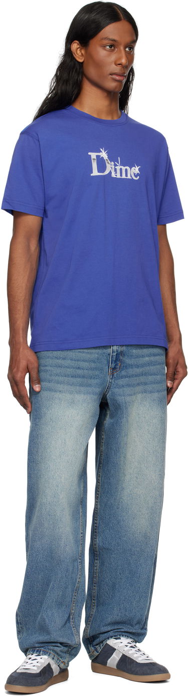 T-shirt Dime Dime Classic Shiny T-Shirt Blå | DIME2SP2549MAR, 3