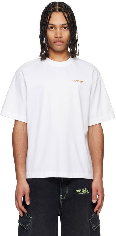 T-shirt Off-White Off-White Tape Arrow T-Shirt Hvid | OMAA120S25JER00D0122, 0