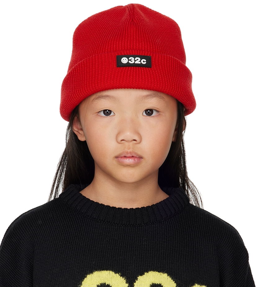 Beanie 032C 032c Kids Trick Beanie Rød | SP22-A-0040 KNIT