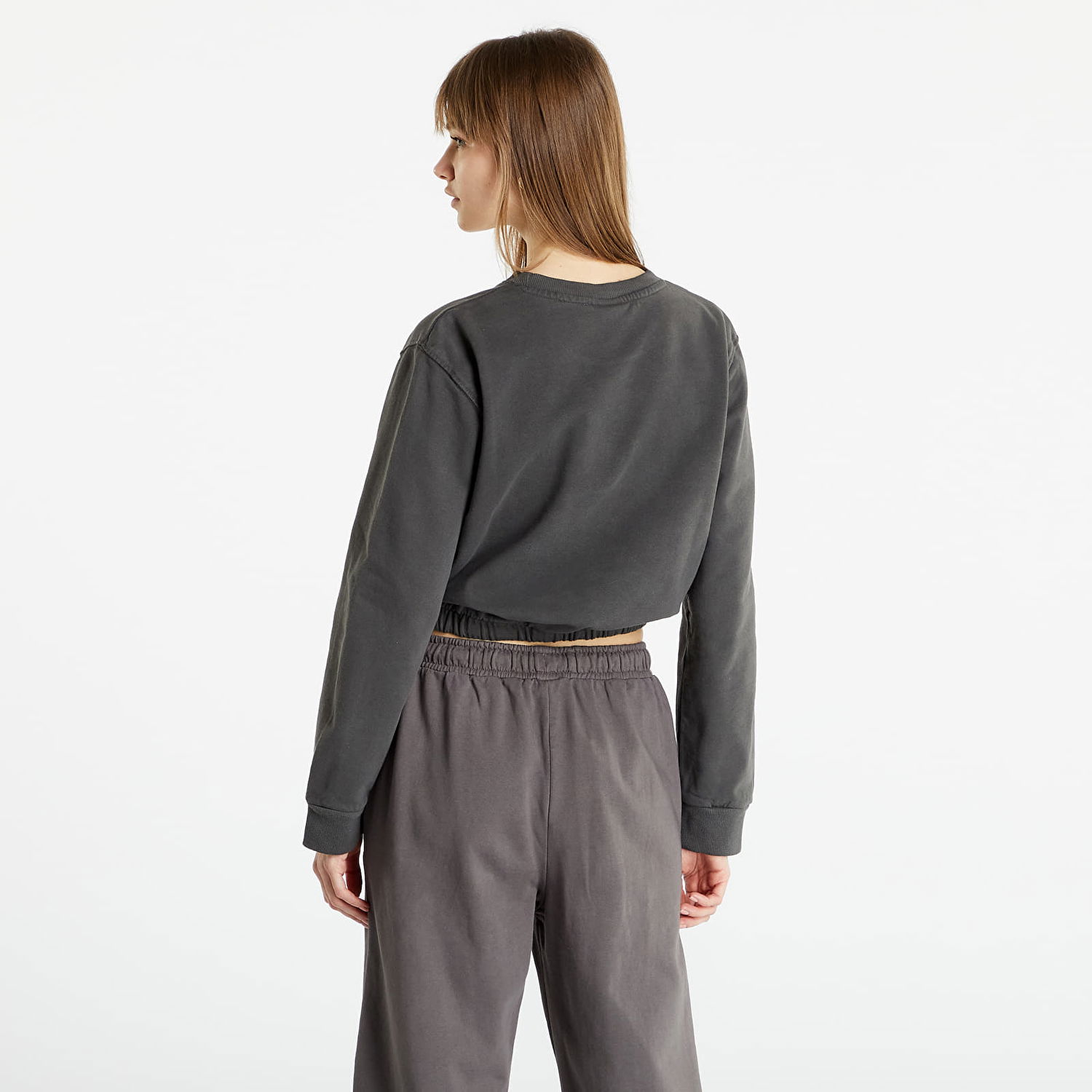 Sweatshirt Ellesse Popsy Cropped Sweatshirt Grå | SGM14011011, 1