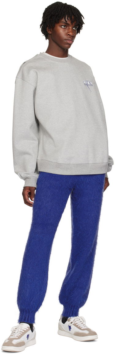 Joggingbukser ADER ERROR Distressed Sweatpants Blå | BMADFWBT0401BL, 3