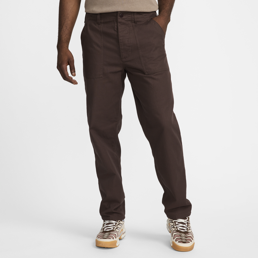Bukser Nike Life Brun | FV5533-237