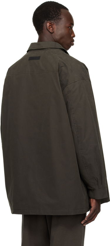 Vindjakke Fear of God Essentials Zip Jacket Grøn | 202BT224190F, 2