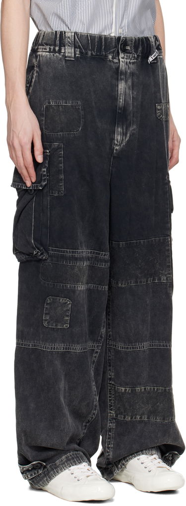 Cargo bukser Maison MIHARA YASUHIRO MIHARA YASUHIRO Repair Cargo Pants Grøn | A14PT053, 4