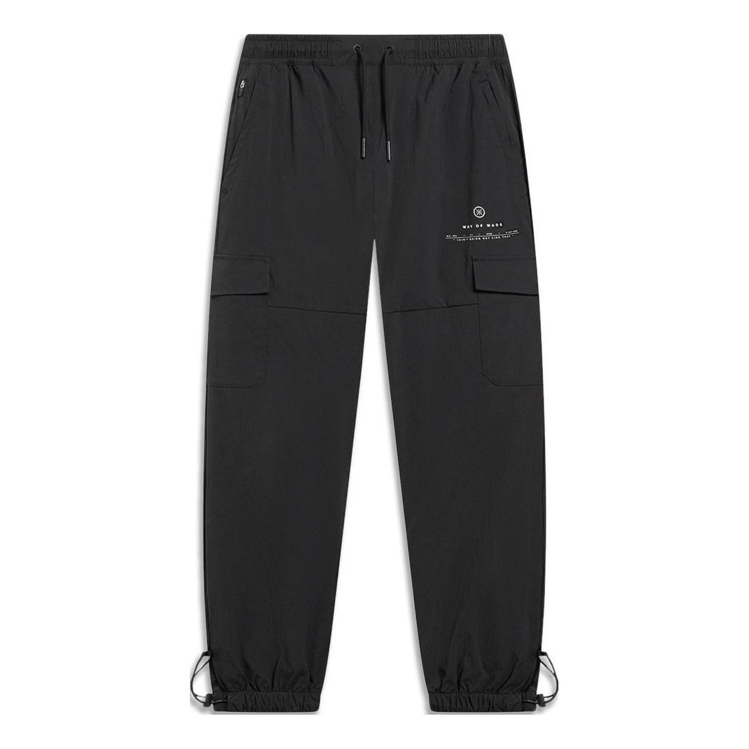 Cargo bukser Li-Ning Wade Graphic Joggers Sort | AYKT307-1, 0