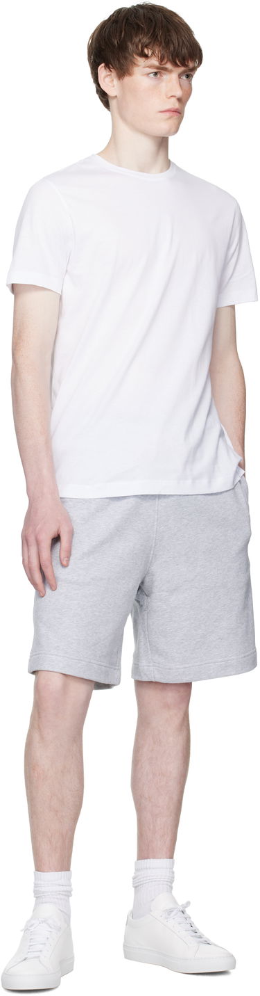 T-shirt BOSS BECKHAM x BOSS Mercerised Cotton T-Shirt Sort | 50549230, 4