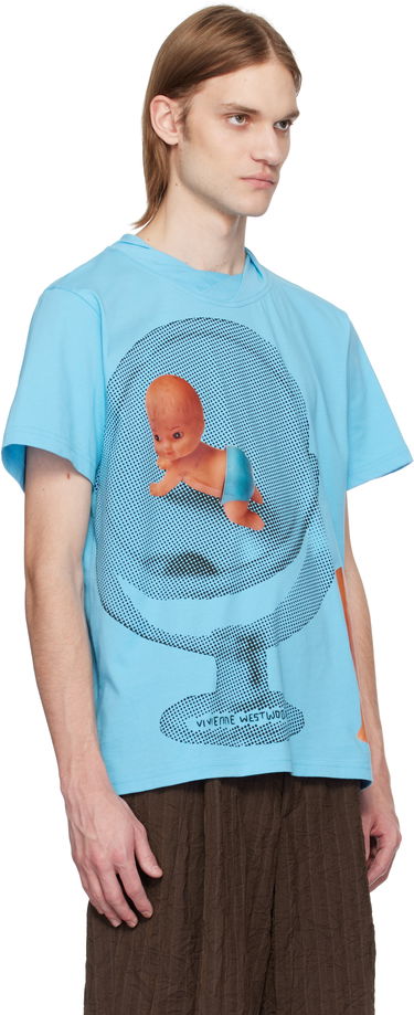 T-shirt Vivienne Westwood Vivienne Westwood Baby Isla T-Shirt Blå | 3G01003F-J001M-, 1