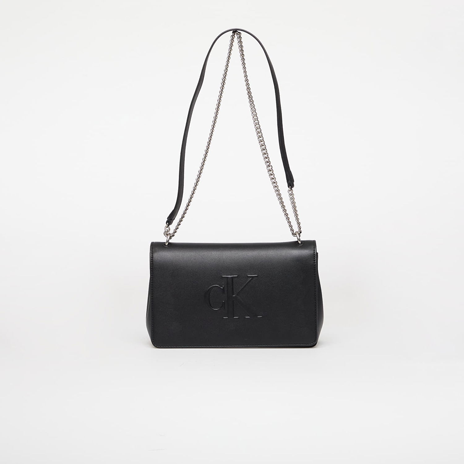 Skuldertaske CALVIN KLEIN Calvin Klein Jeans Sculpted Flap Bag Sort | LV04K3035G UB1, 0