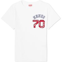 T-shirt KENZO Academy Logo Classic T-Shirt Hvid | FD62TS0614SO-01, 1