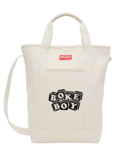 Mulepose KENZO Boke Boy Tote Bag Beige | FD55SA901F35
