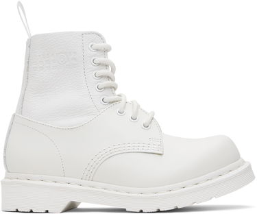 Sneakers og sko Maison Margiela MM6 Maison Margiela x Dr. Martens Edition 1460 Twist Boots Hvid | SH3WU0013 P7006, 0