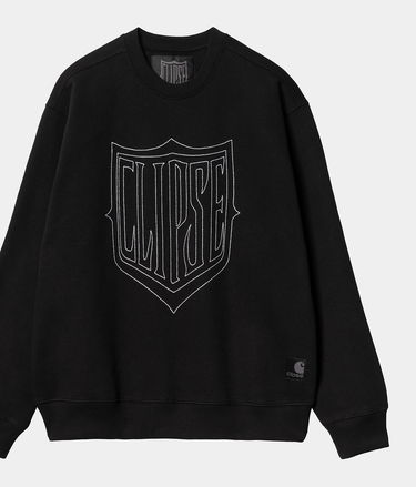 Sweatshirt Carhartt WIP Clipse x Carhartt WIP Sweatshirt Sort | I035098_4, 0
