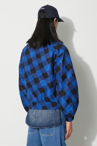 Bomberjakke ADER ERROR Tenit Checkered Jacket Blå | BMADFWJK1001, 2
