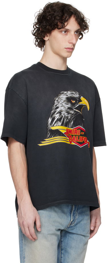 T-shirt AMIRI Amiri Eagle Oversized T-Shirt Sort | AMJYTE1209, 1