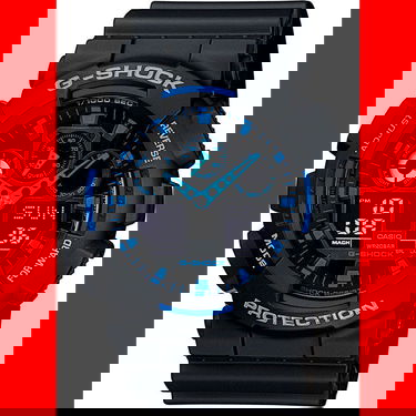 Ur CASIO G-Shock GA-100-1A2ER Sort | GA-100-1A2ER, 1