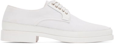 Tøj LEMAIRE LEMAIRE Canvas Derbys Hvid | M 221 FO312 LF458, 0