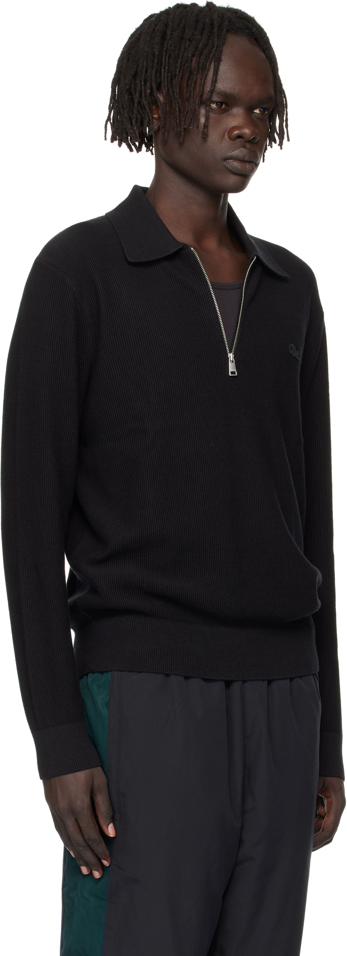 Polo skjorte Lacoste Lacoste Half-Zip Polo Sort | AH5187_031, 1
