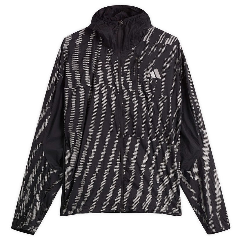 Vindjakke adidas Originals Adi365 Running Reflective Jacket, Size Small Sort | JZ4075