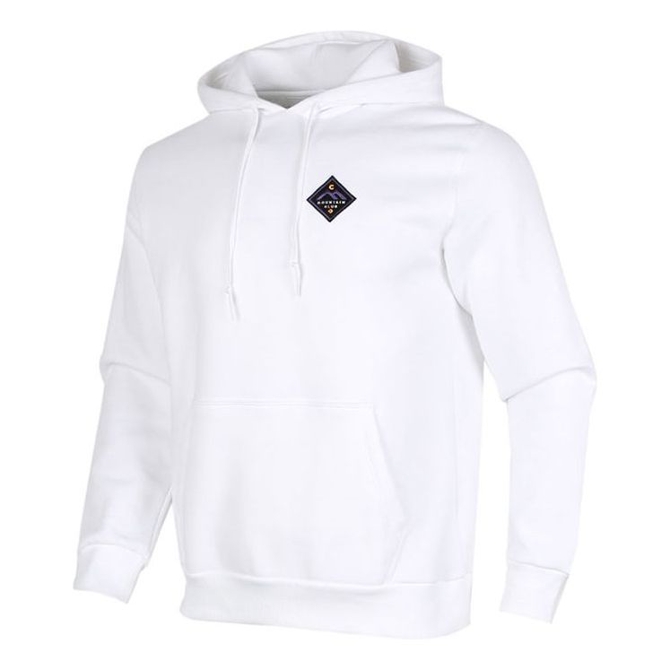 Sweatshirt Converse Athleisure Pullover Hoodie Hvid | 10021573-A02
