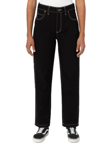 Bukser Dickies Ellendale Denim Trousers Sort | 0A4XEK