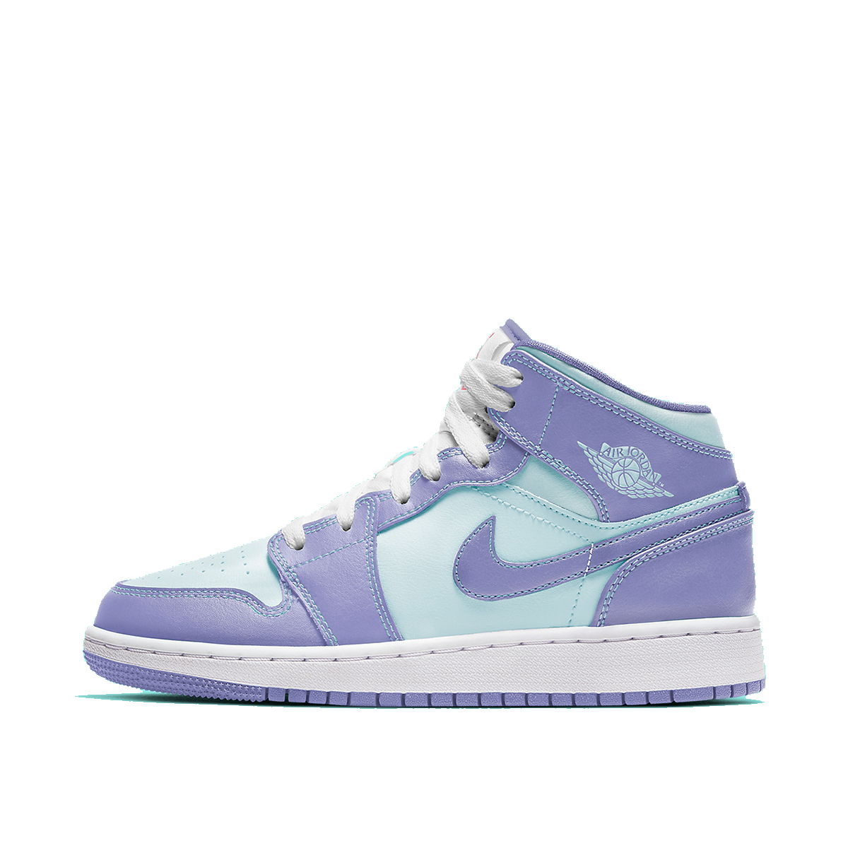 Sneakers og sko Jordan Air Jordan 1 Mid GS "Purple Glacier Blue" Lilla | 554725-500, 1