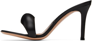 Sneakers og sko Gianvito Rossi Bijoux 85 Heeled Sandals Sort | G18550-85RIC-NAP, 2