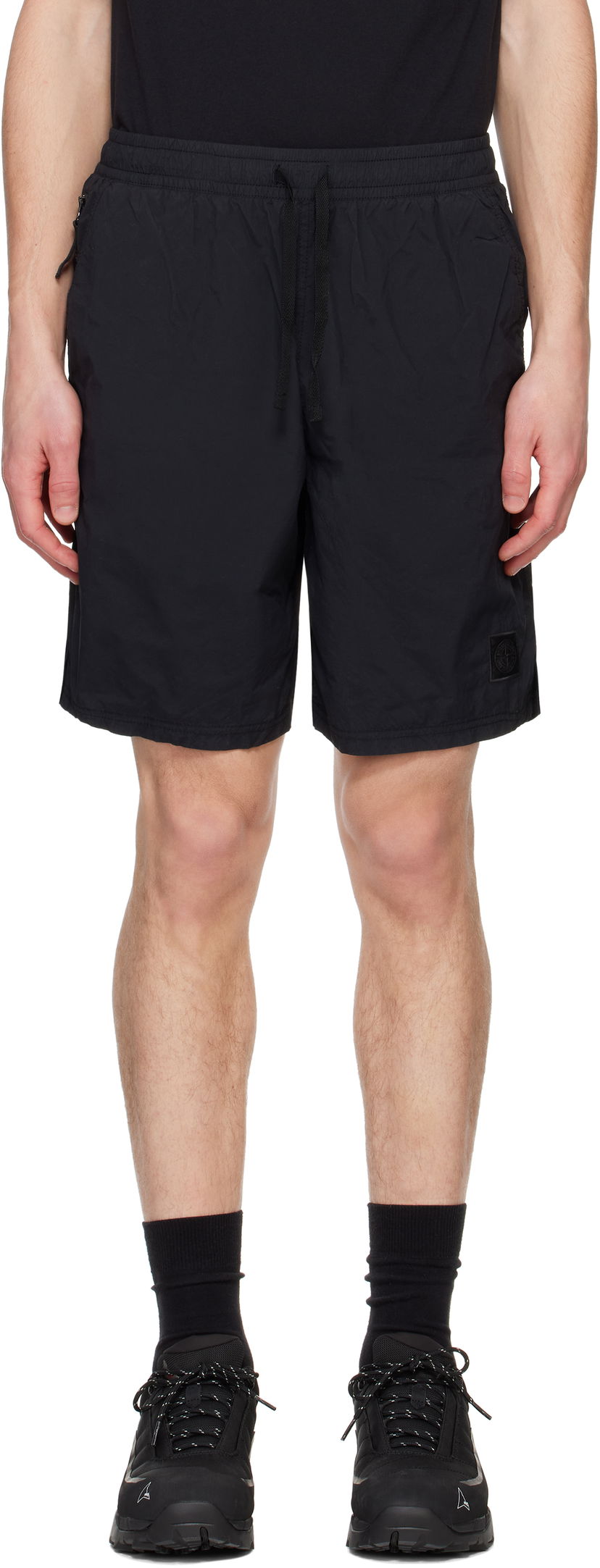 Shorts Stone Island Stone Island Recycled Nylon Shorts Sort | K1S15 B100002 S00F6
