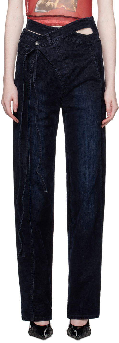 Jeans Ottolinger Ottolinger Wrap Jeans Blå | 1700211