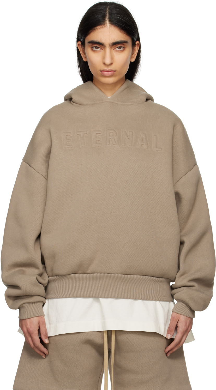 Sweatshirt Fear of God Fear of God 'Eternal' Hoodie Beige | FGE250-51211FLC