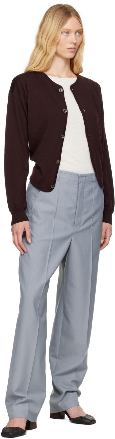 Sweater LEMAIRE Lemaire Fitted Cardigan Brun | TO1322 LK087, 3