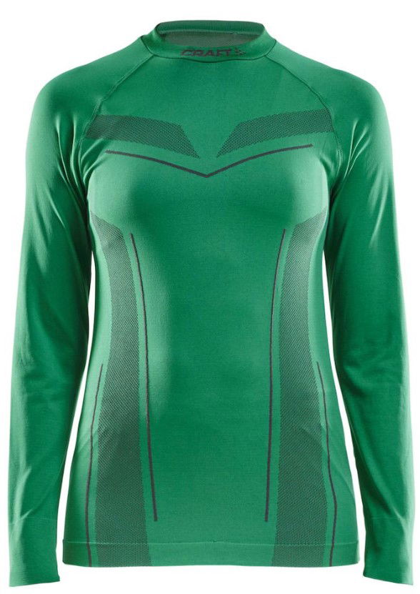 T-shirt Craft Seamless Long Sleeve Jersey Grøn | 1906730-651000