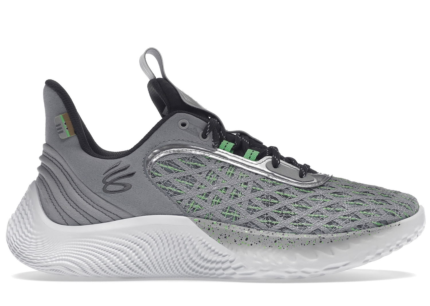 Sneakers og sko Under Armour Curry Flow 9 Sesame Street Oscar Grå | 3024248-102, 0