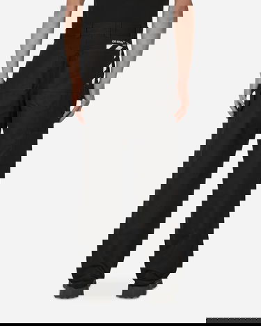 Bukser Off-White Diagonal Pocket Carpenter Pants Black Sort | OMCA207C99FAB001 1001, 3