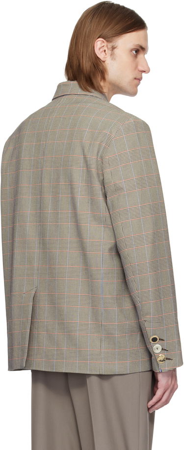 Jakke Charles Jeffrey Loverboy Charles Jeffrey LOVERBOY Edinburgh Double-Breasted Blazer Beige | 54020102, 2