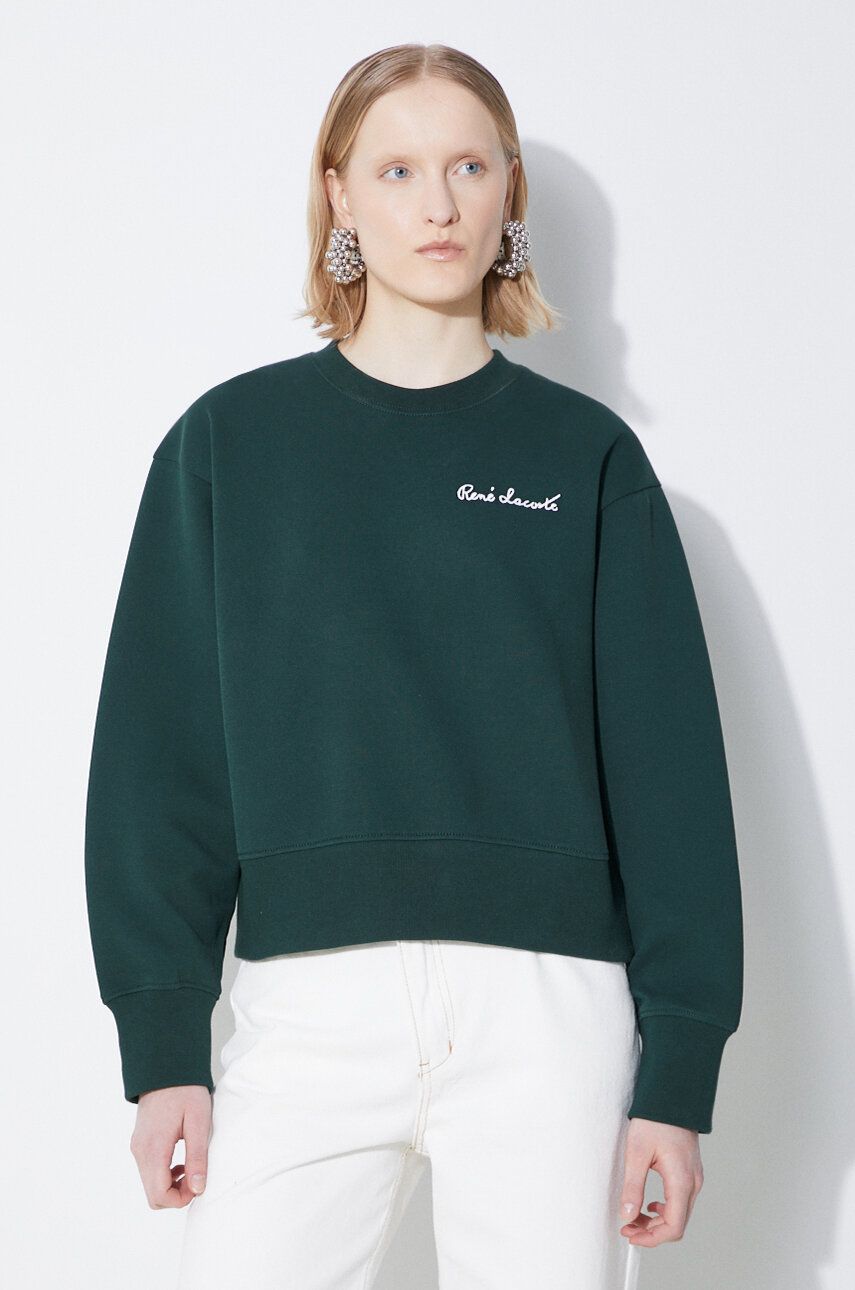 Sweatshirt Lacoste Crewneck Sweatshirt Grøn | SF7261, 0