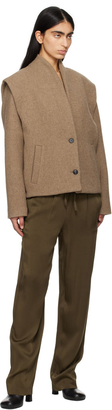 Jakke ISABEL MARANT Isabel Marant Drogo Wool Jacket Brun | VE0040FC-B1D03I, 3