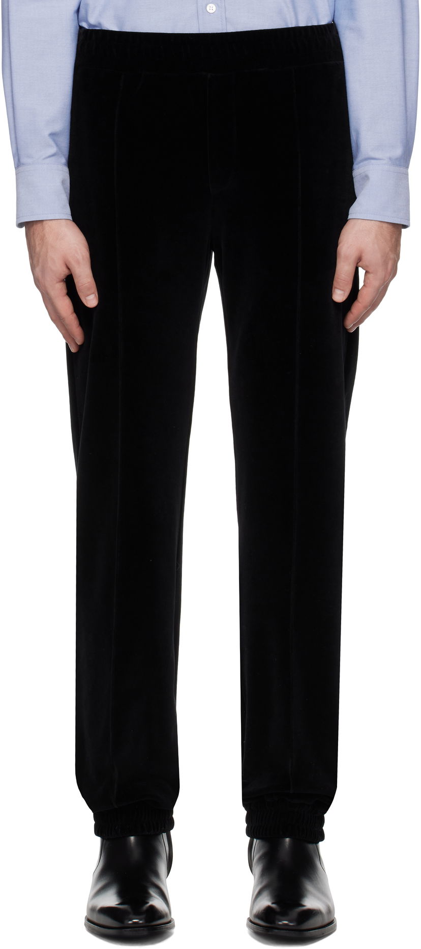 Bukser Valentino 'Chez ' Patch Sweatpants Sort | 6V3MD05AARD