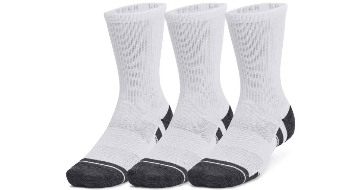 Sokker Under Armour Performance Tech Hvid | 1379512-100, 1