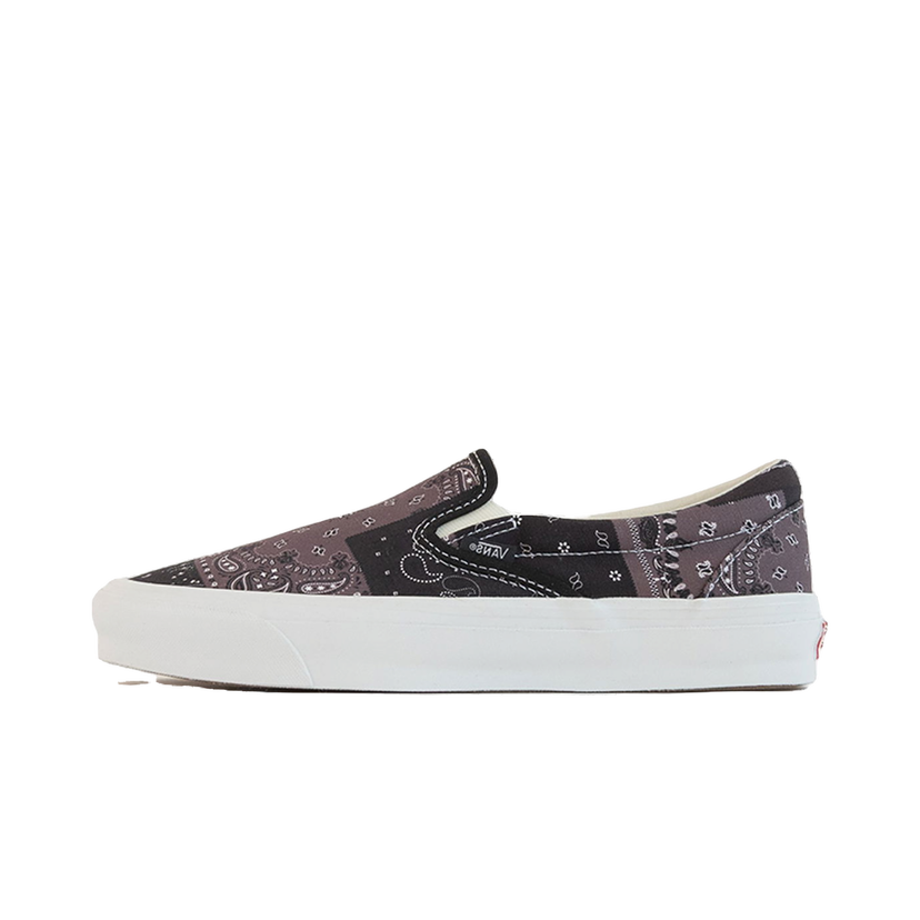 Sneakers og sko Vans Slip-On Kith 10th Anniversary Moonless Night Bandana Sort | VN0A45JK6CH