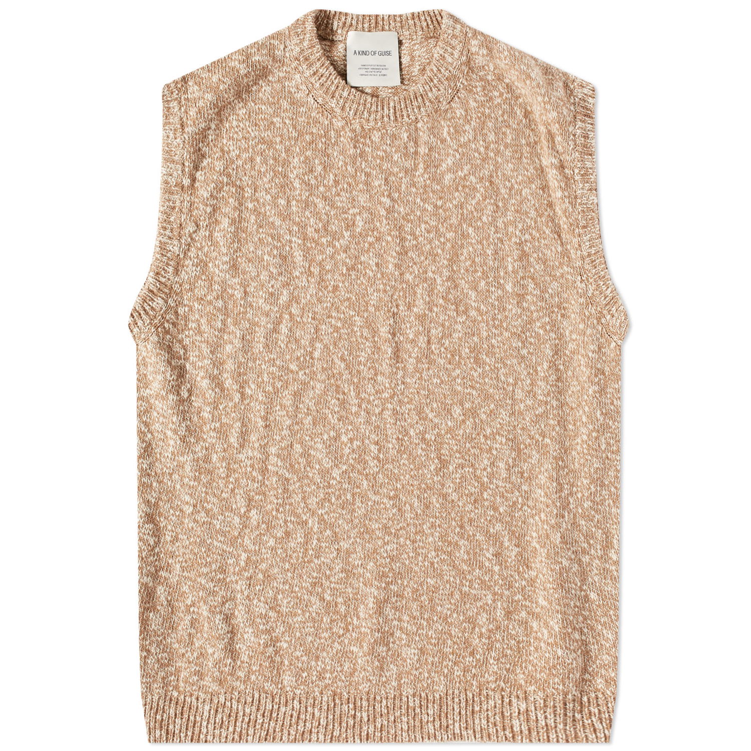 Sweater A Kind of Guise Nadeem Knit Vest Beige | 533-583-188, 0