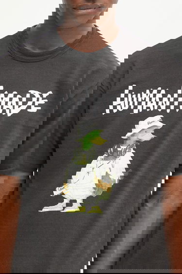 T-shirt Human Made Human Made Knitted Graphic T-Shirt Sort | HM29TE014, 3