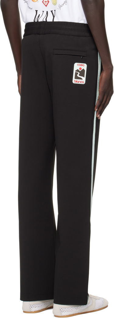 Joggingbukser Casablanca Casablanca Tech Nylon Trim Sweatpants Sort | MPF25-JTR-267-01, 2