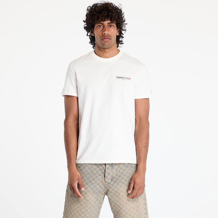 T-shirt Tommy Hilfiger Tommy Jeans Regular DNA Graphic Tee Hvid | DM0DM20815 YBH