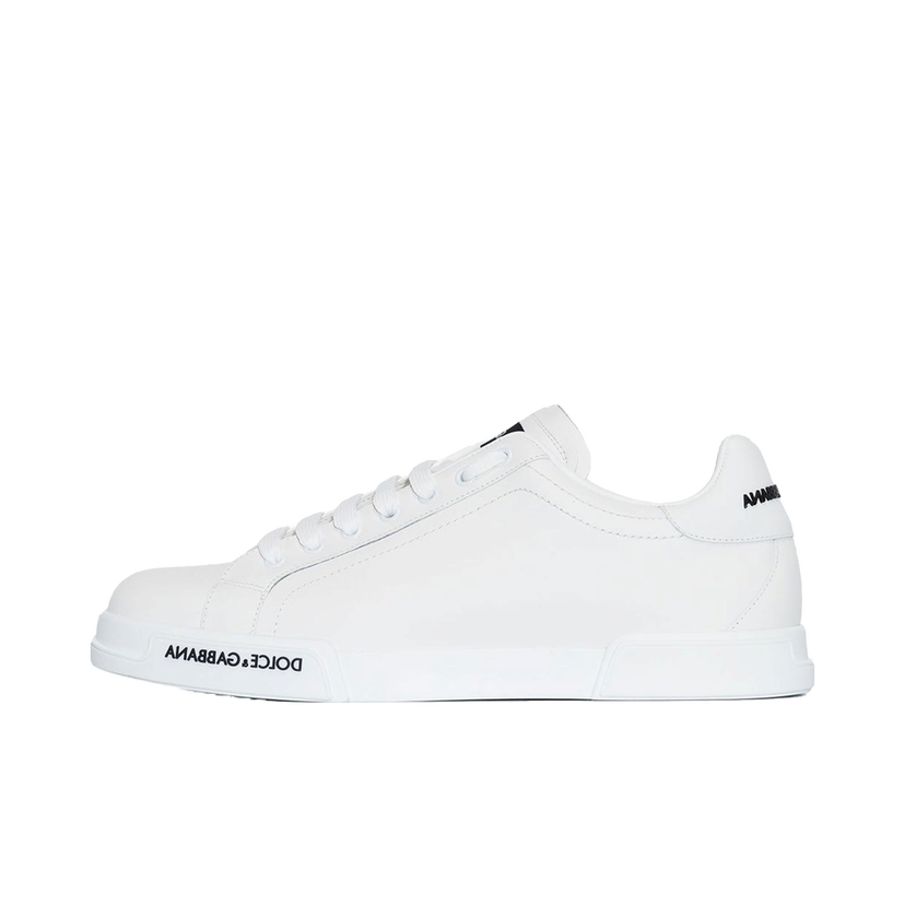 Sneakers og sko Dolce & Gabbana Portofino Classic White Black Hvid | CS1774AA335