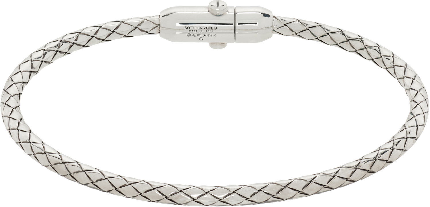 Armbånd Bottega Veneta Bottega Veneta Intreccio Silver Bracelet Metalisk | 838327V50708117, 0