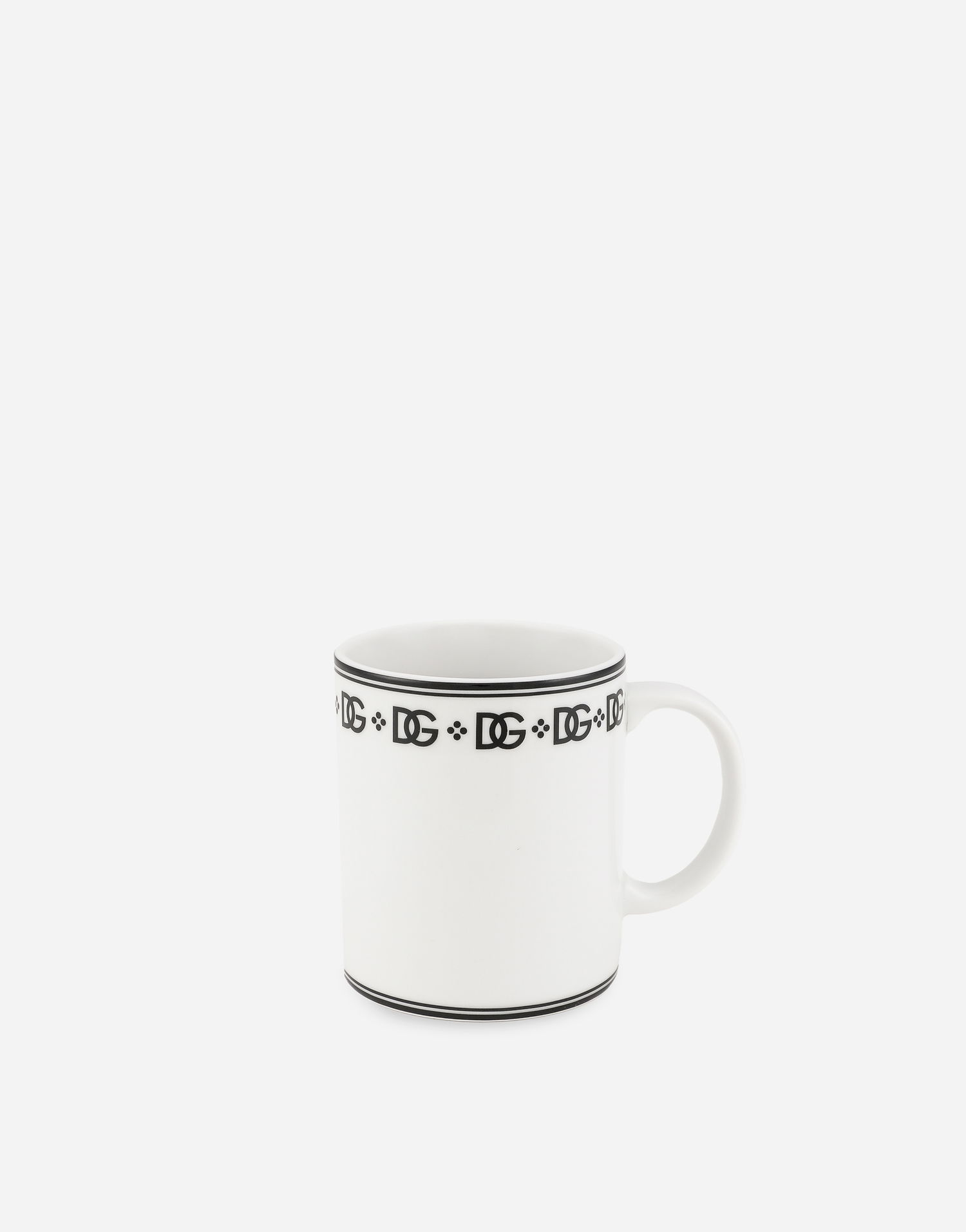 Home decor Dolce & Gabbana Dolce & Gabbana Logo-Print Porcelain Mug Hvid | TC0140TCALHU0082, 0