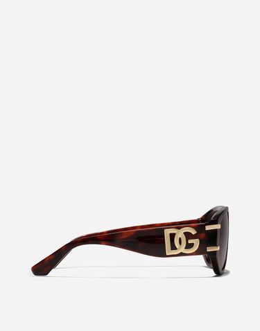 Solbriller Dolce & Gabbana Dolce & Gabbana DG Griffe Sunglasses Brun | VG4499VP8849V000, 3