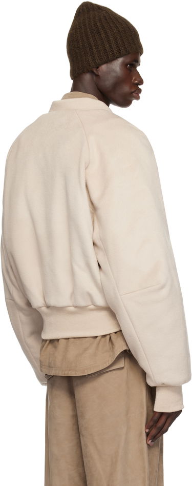 Bomberjakke Entire Studios Entire Studios Raglan Bomber Jacket Beige | ES2615RU, 2