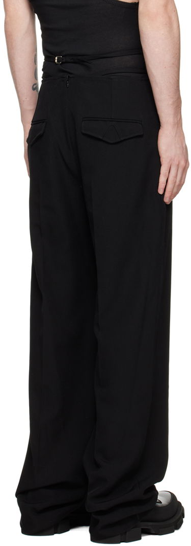 Bukser Dion Lee V-Wire Detail Tailored Trousers Sort | C2104R23, 2