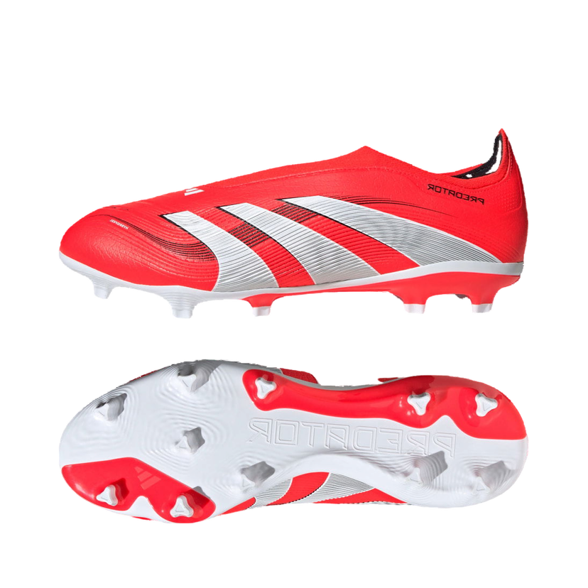 Sneakers og sko adidas Performance Predator League Laceless Firm/Multi-Ground Rød | ID3859